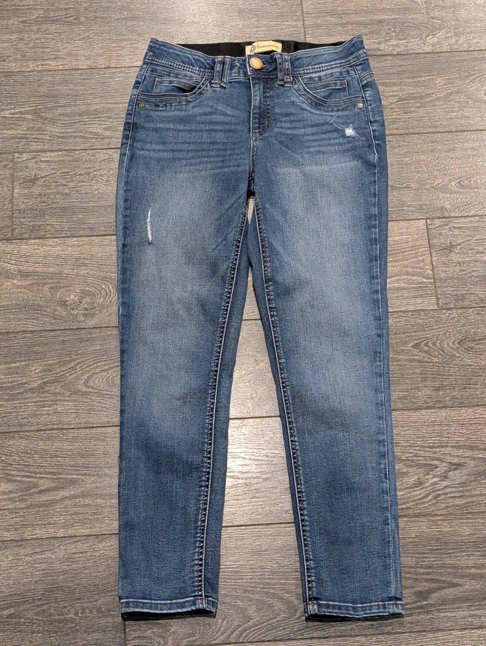 Democracy Ab Solution Skinny Jeans Size 4 Medium Wash
